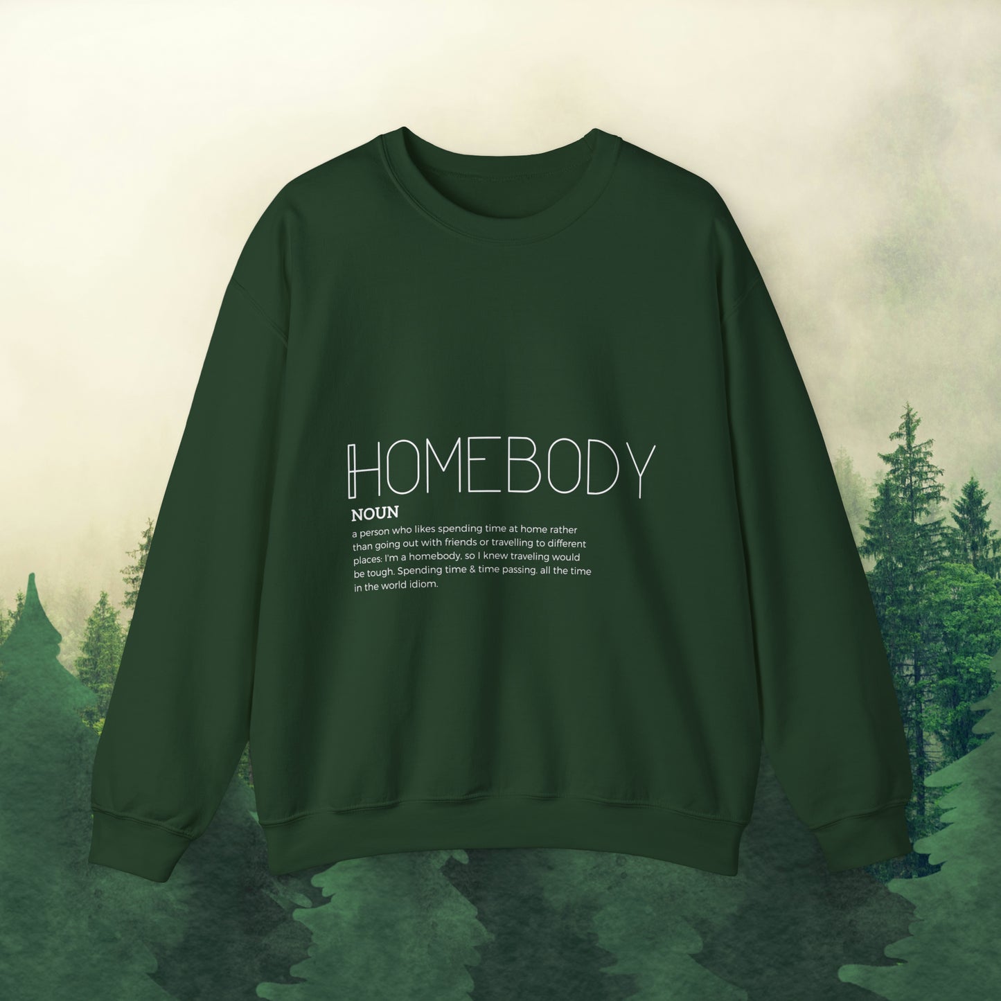 Homebody comfy sweatshirt - Aurora Corner Shop