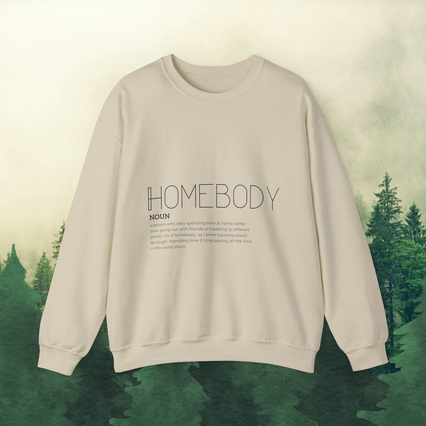 Homebody comfy sweatshirt - Aurora Corner Shop