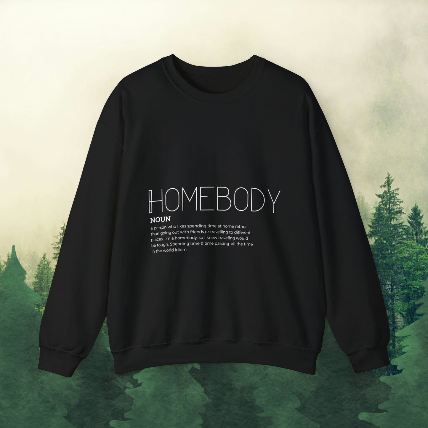 Homebody comfy sweatshirt - Aurora Corner Shop