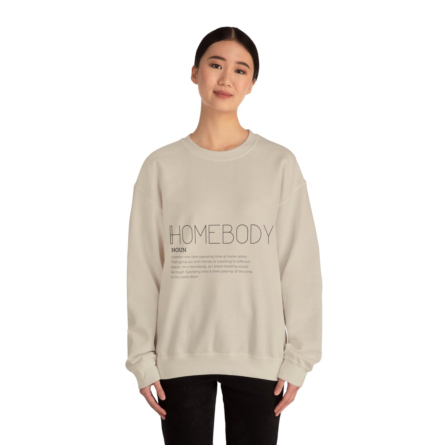Homebody comfy sweatshirt - Aurora Corner Shop