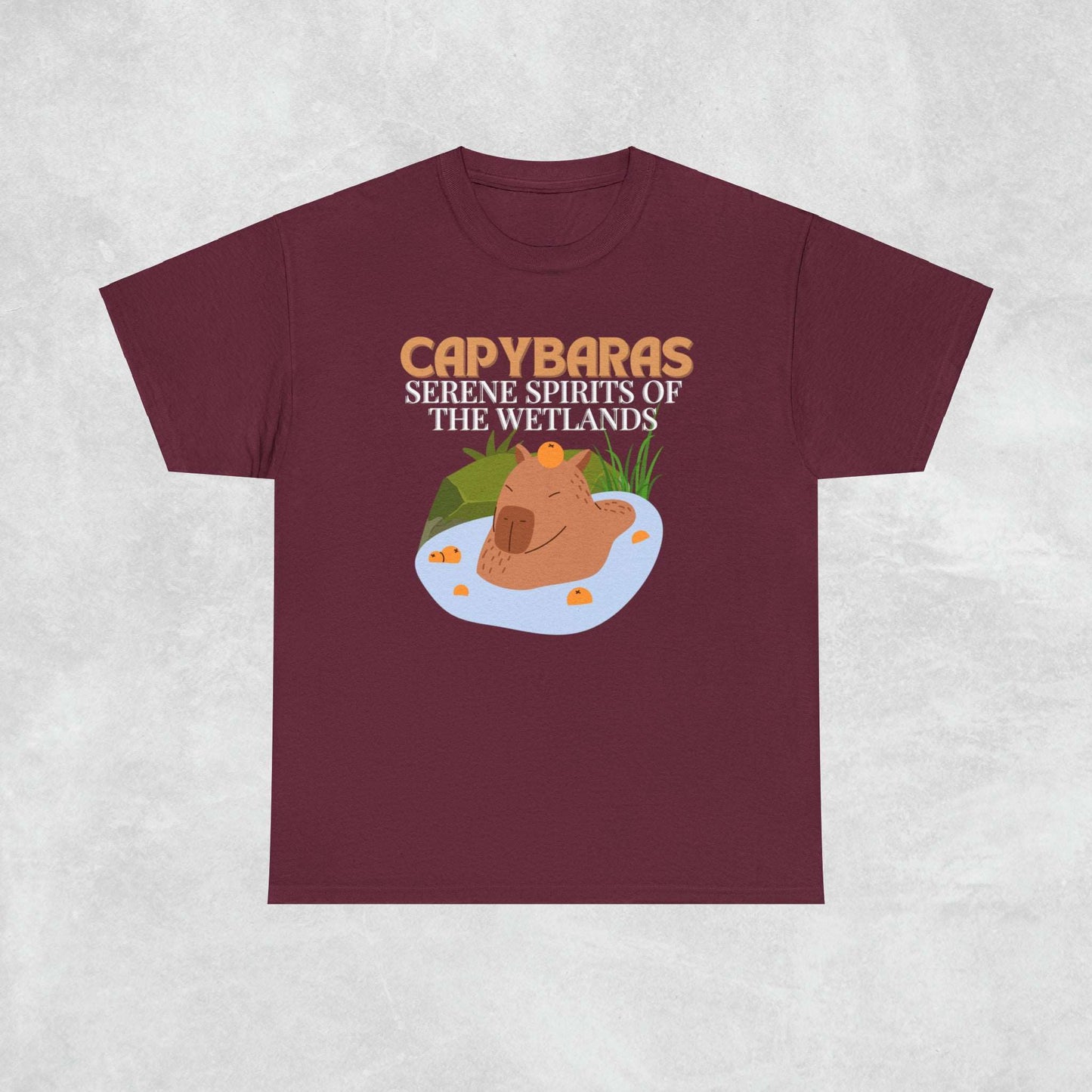 Capybara Cotton Tee T-Shirt - unisex T-Shirt - Aurora Corner Shop