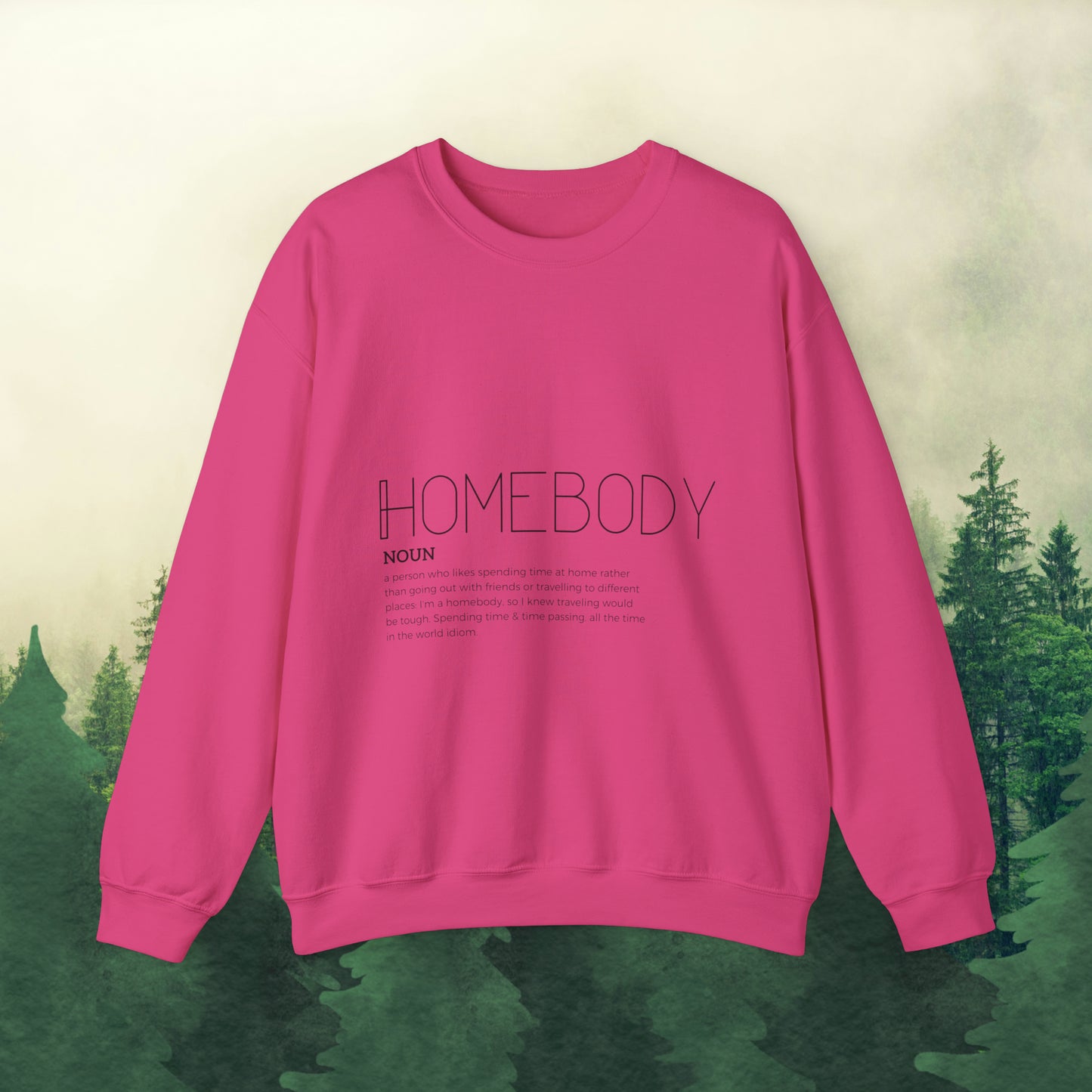 Homebody comfy sweatshirt - Aurora Corner Shop
