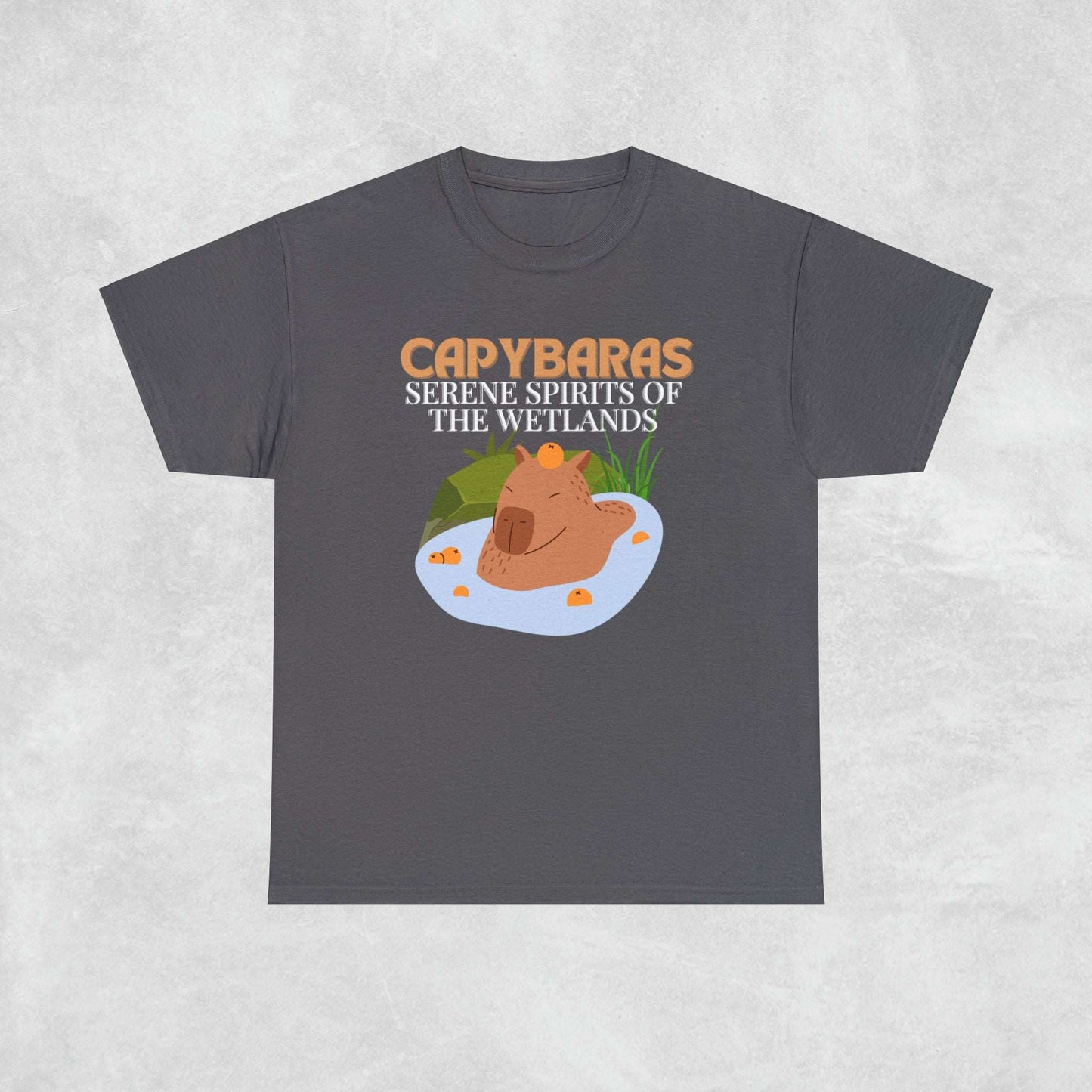Capybara Cotton Tee T-Shirt - unisex T-Shirt - Aurora Corner Shop