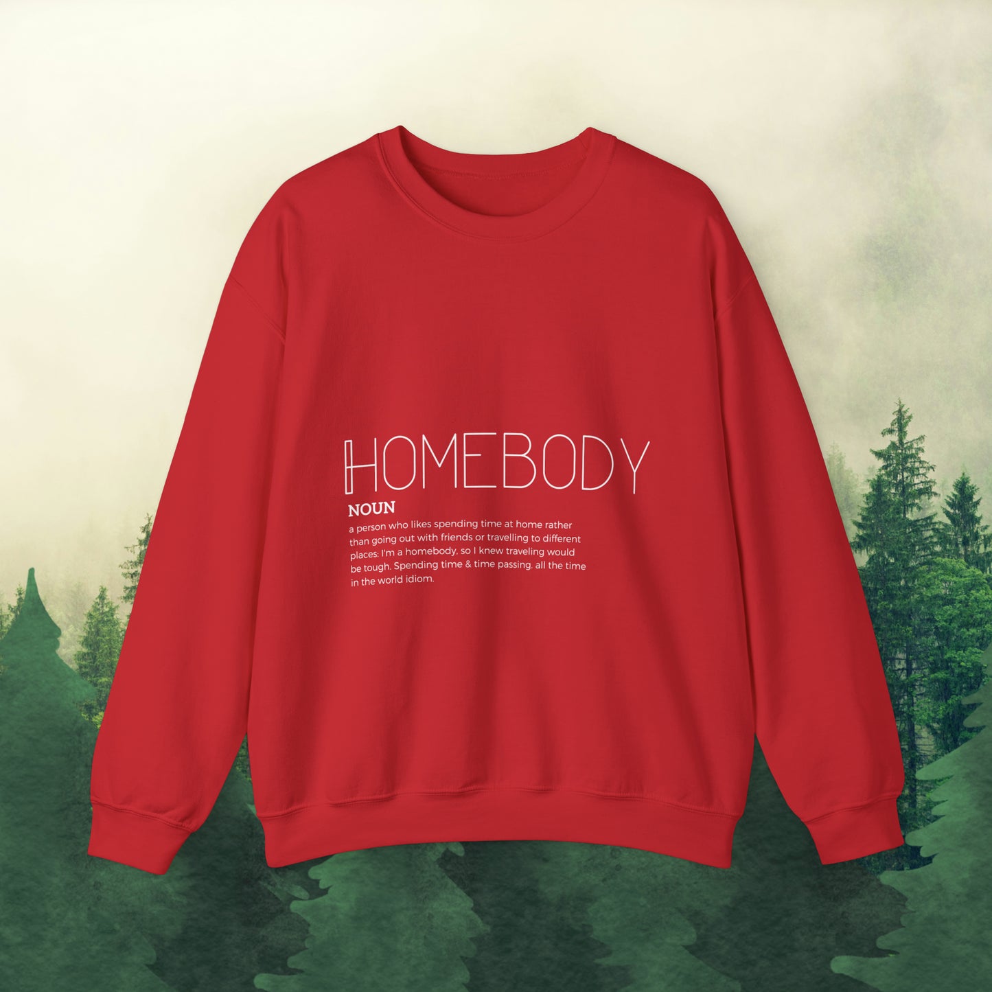 Homebody comfy sweatshirt - Aurora Corner Shop