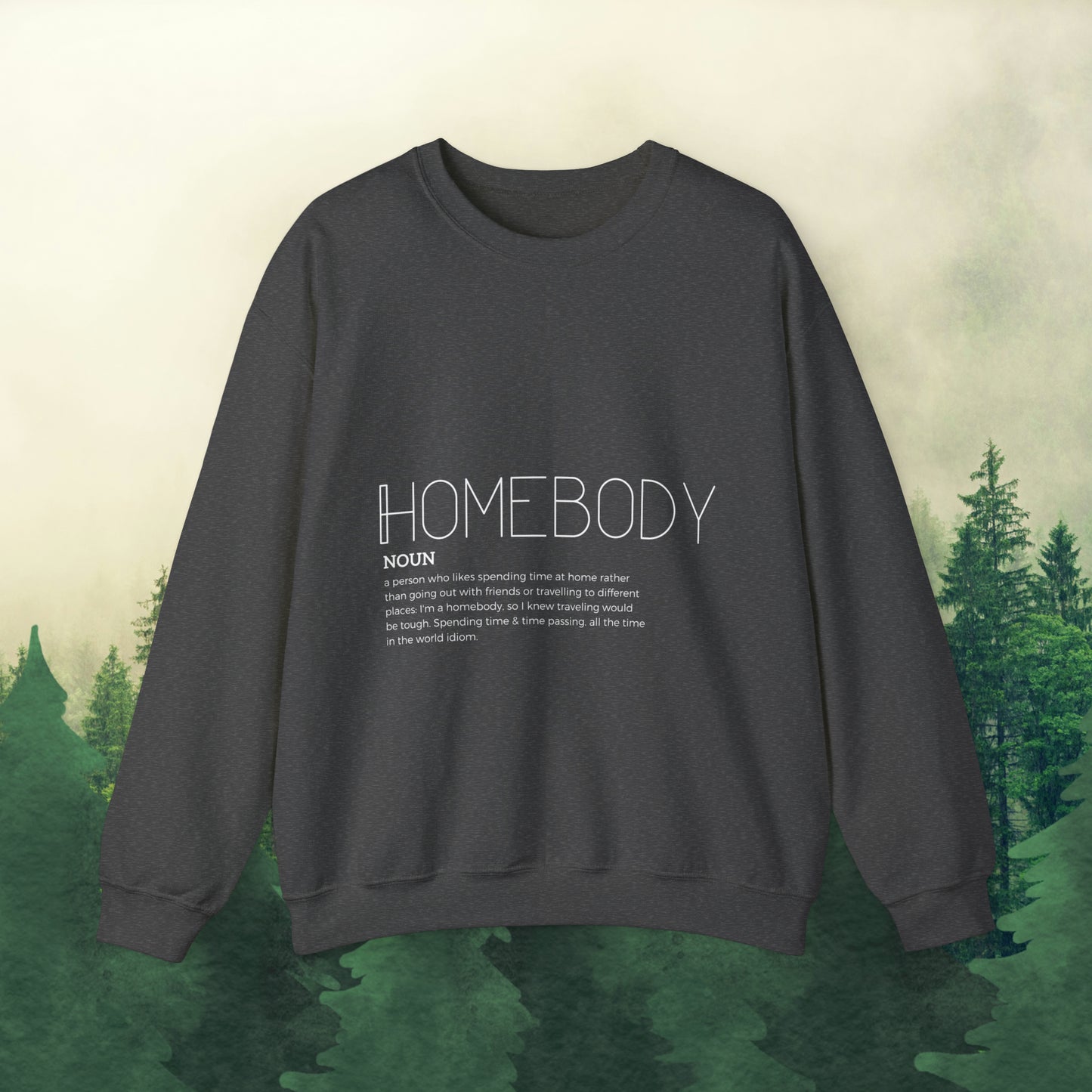 Homebody comfy sweatshirt - Aurora Corner Shop