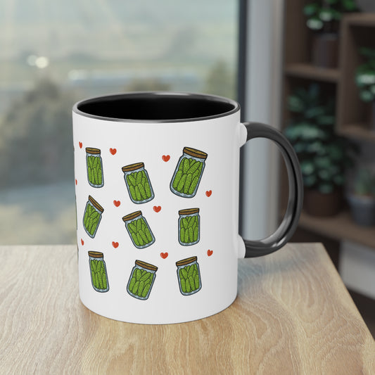 Pickle Lovers Dream Mug - Funny Ceramic Coffee Mug - Dishwasher and Microwave Safe - Pickle jar design cup - tea cup - Aurora Corner Shop