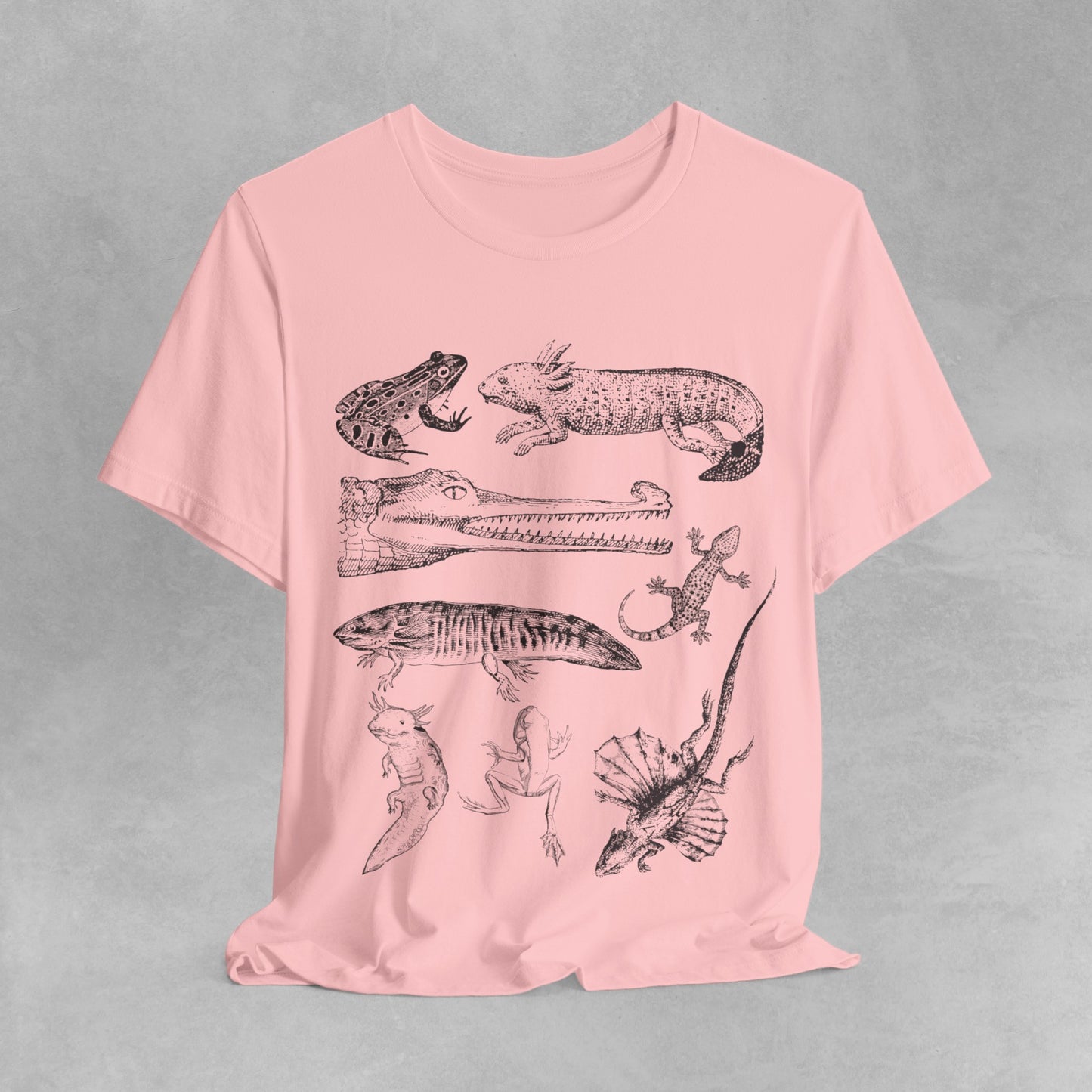 Herpetology Shirt, Reptiles & amphibians vintage style shirt, reptile shirt, amphibian t shirt, Herpetology Gift, Lizard Tee shirt, frog tee