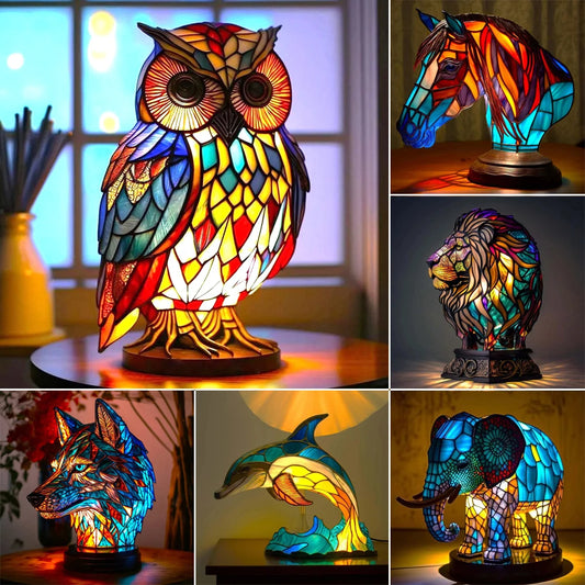 Enchanting 3D Animal Light Series: Illuminate Your Space with Elephants, Owls, Cats, and More – A Timeless Addition to Your Home Decor - Aurora Corner Shop
