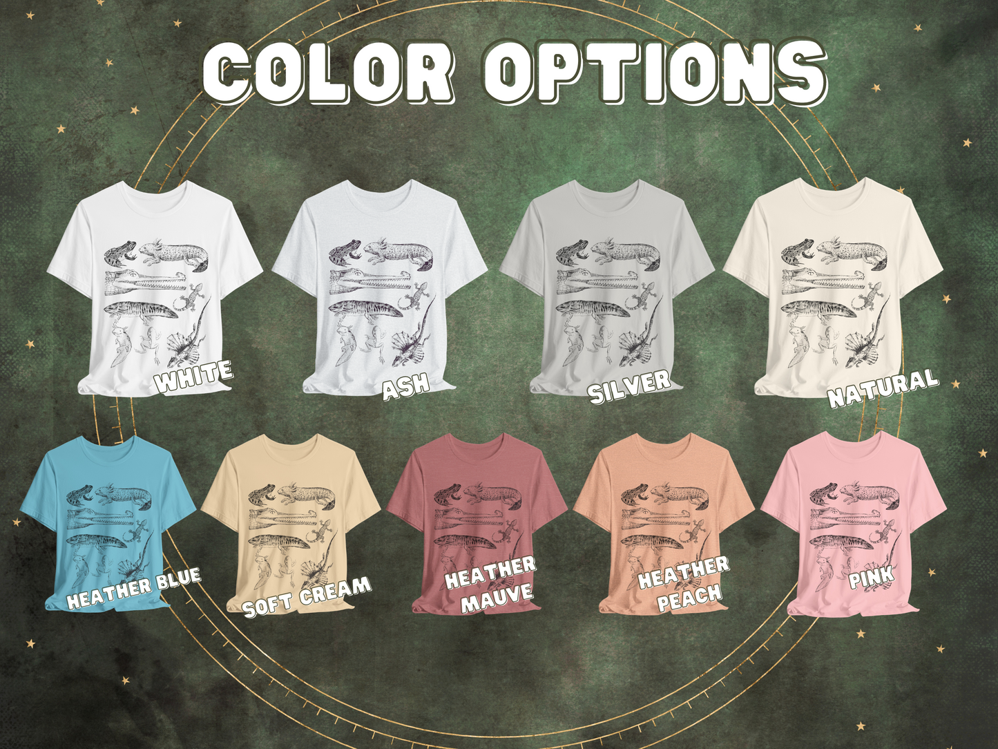 Herpetology Shirt, Reptiles & amphibians vintage style shirt, reptile shirt, amphibian t shirt, Herpetology Gift, Lizard Tee shirt, frog tee