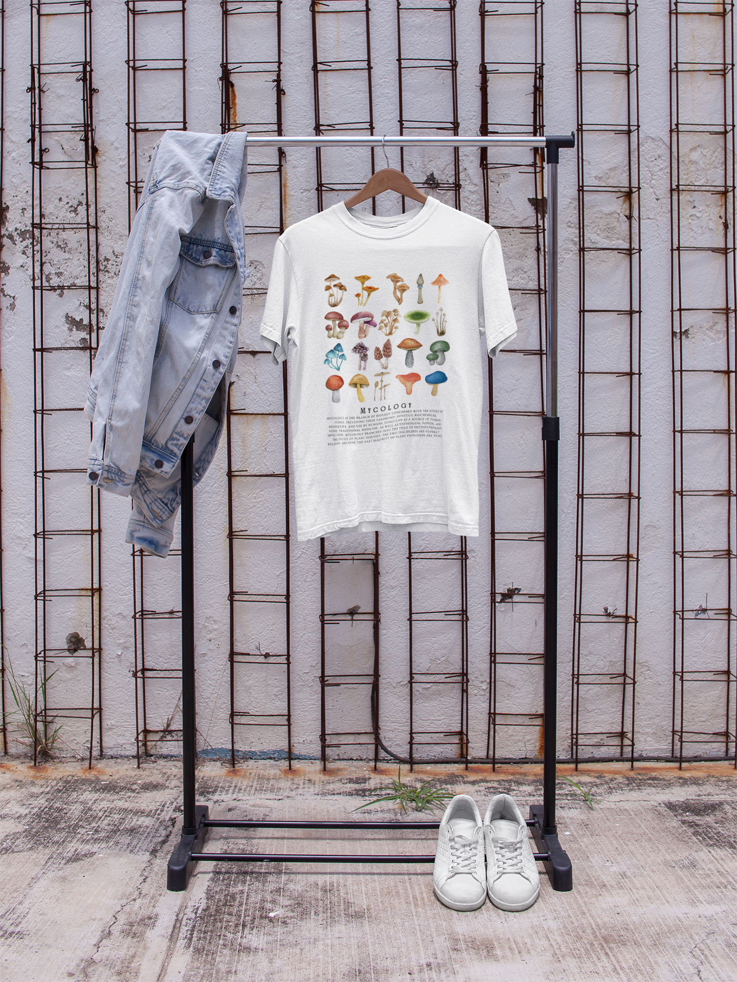Vintage style Mycology Shirt, Fungi Shirt, retro Mushroom Shirt, Botanical Shirt, Cottagecore Clothing, Cottagecore Shirt, Fungus Tshirt, - Aurora Corner Shop
