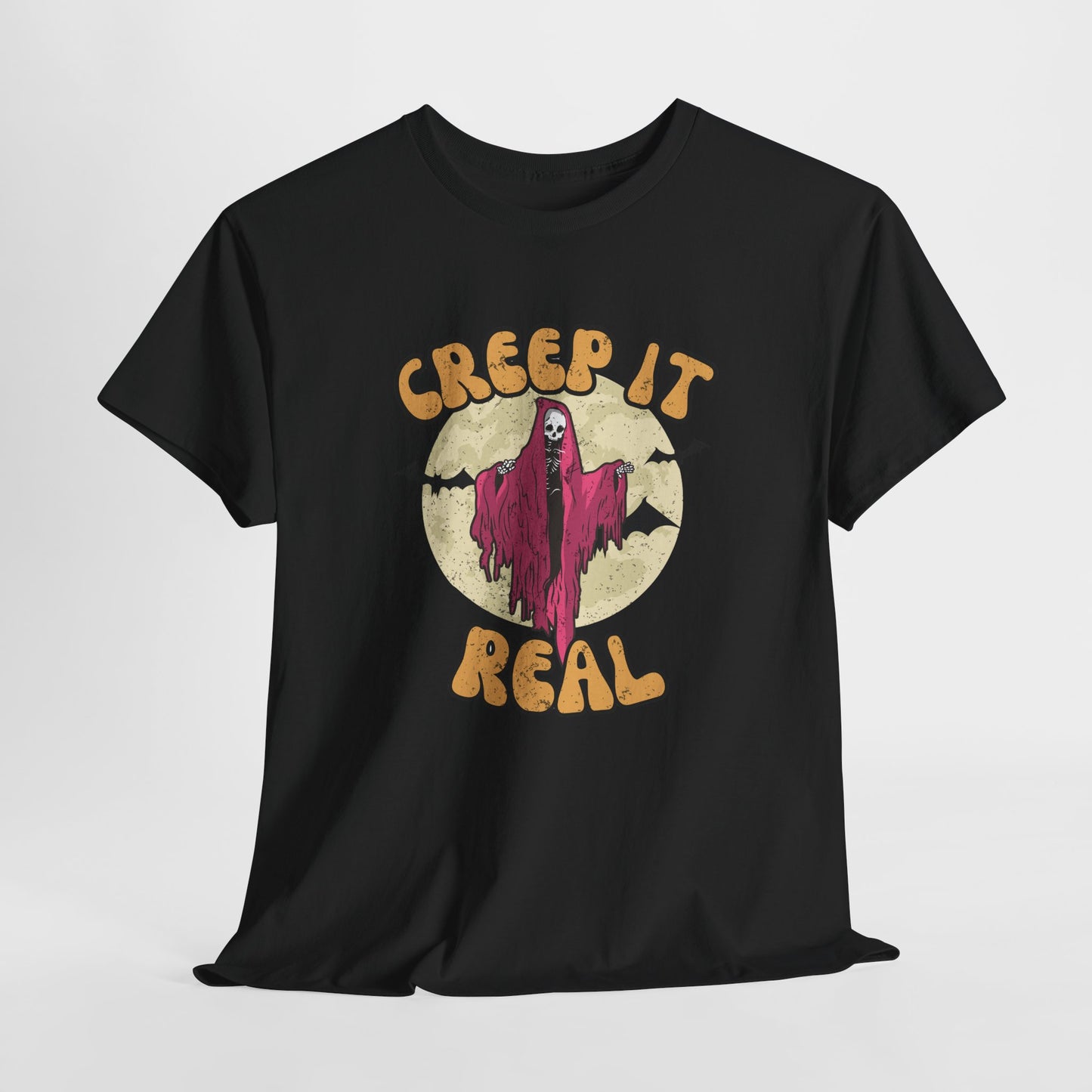 CreepItReal Oddities T Shirt Weird Shirt for Men Women Unusual Occult Shirts Cool Vintage Graphic Tee Retro inspired cute Halloween t shirt