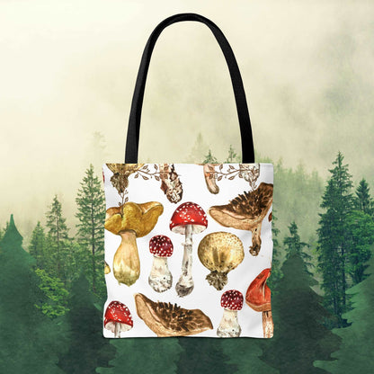 Fungi Tote Bag in white