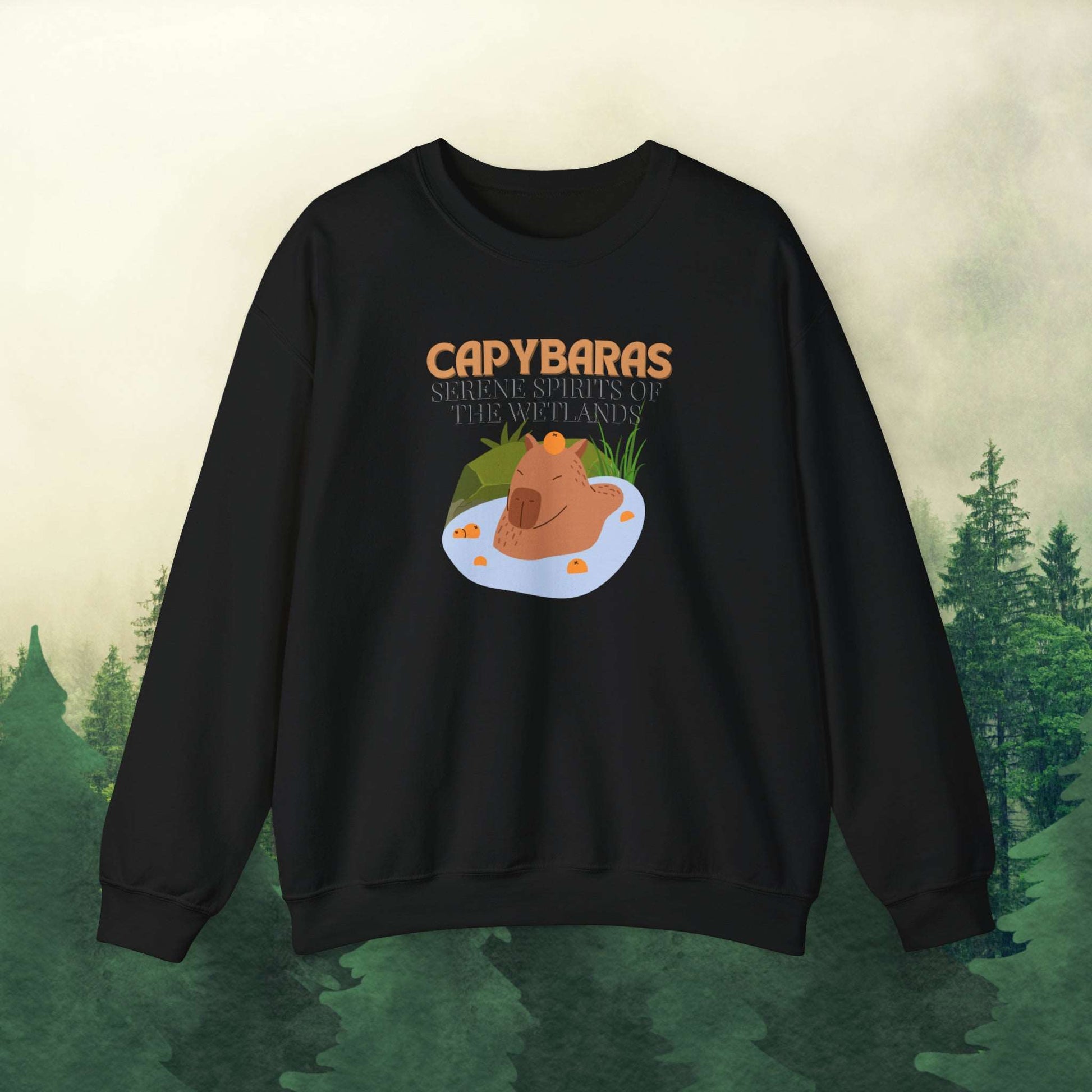 Capybara Crewneck Sweatshirt - Aurora Corner Shop