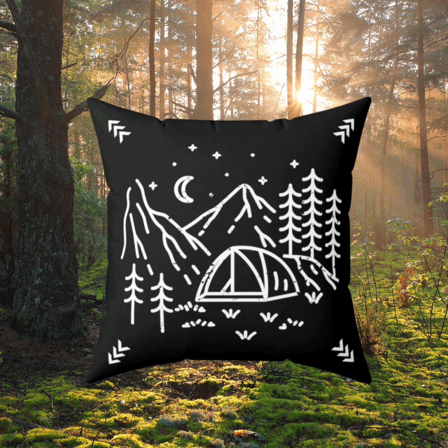 Soul of an adventurer square pillow