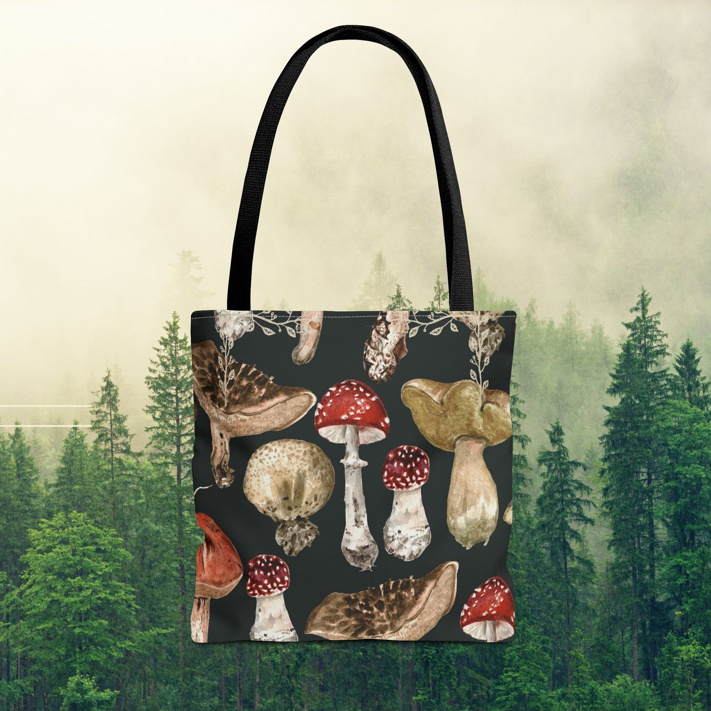 Fun-gi Delight Tote Bag: Carry Your Love for Mushrooms Everywhere!