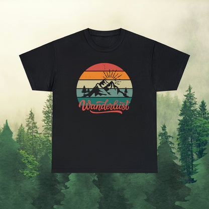 Wanderlust Unisex Heavy Cotton Tee - Aurora Corner Shop