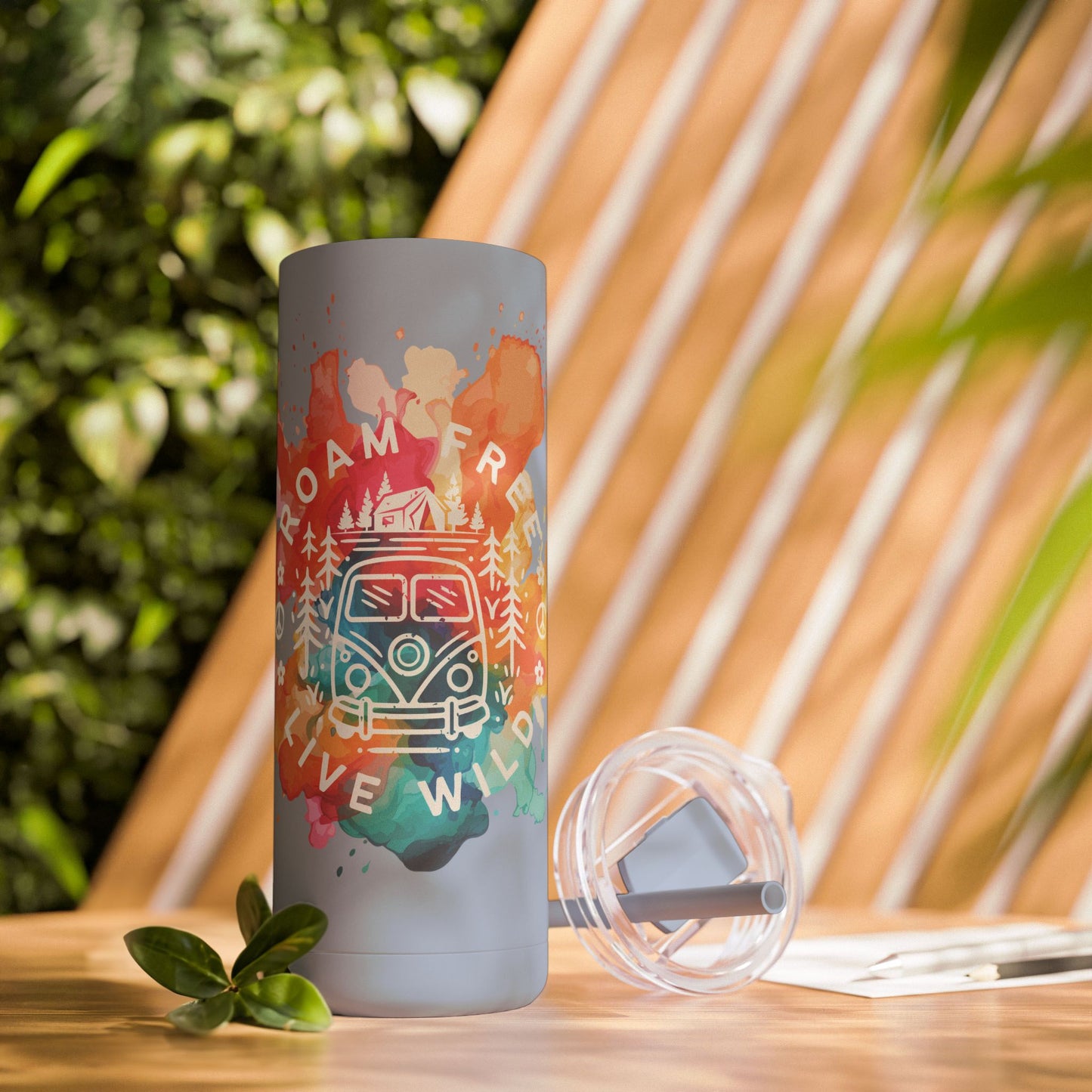 Vanlife custom tumbler, travel cute gift, adventurer gift Campervan Gift Camping Van Camper Outdoor Adventure VanLife bottle Travel Mug