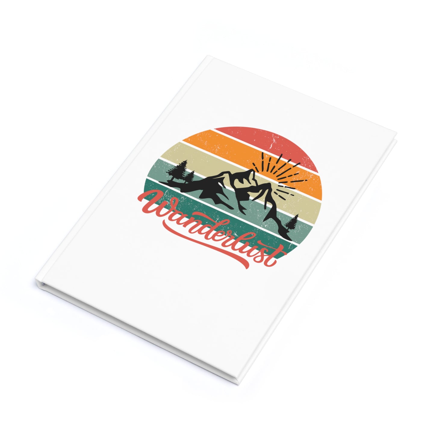 Wanderlust: the eternal longing to explore, to roam - Hardcover Journal (A5) - Perfect travel journal - Aurora Corner Shop