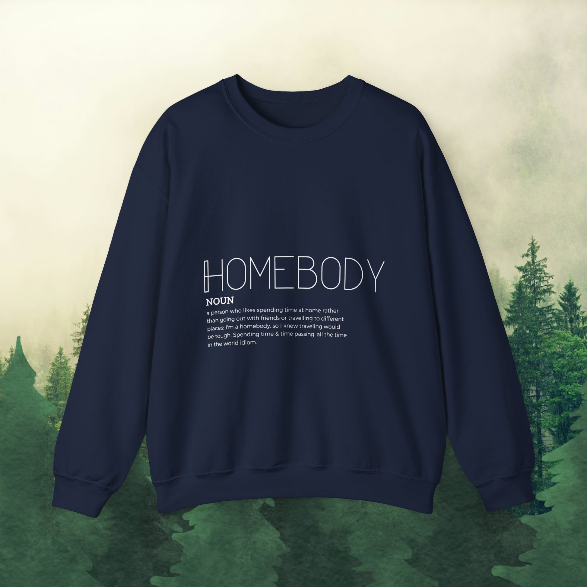 Homebody comfy sweatshirt - Aurora Corner Shop