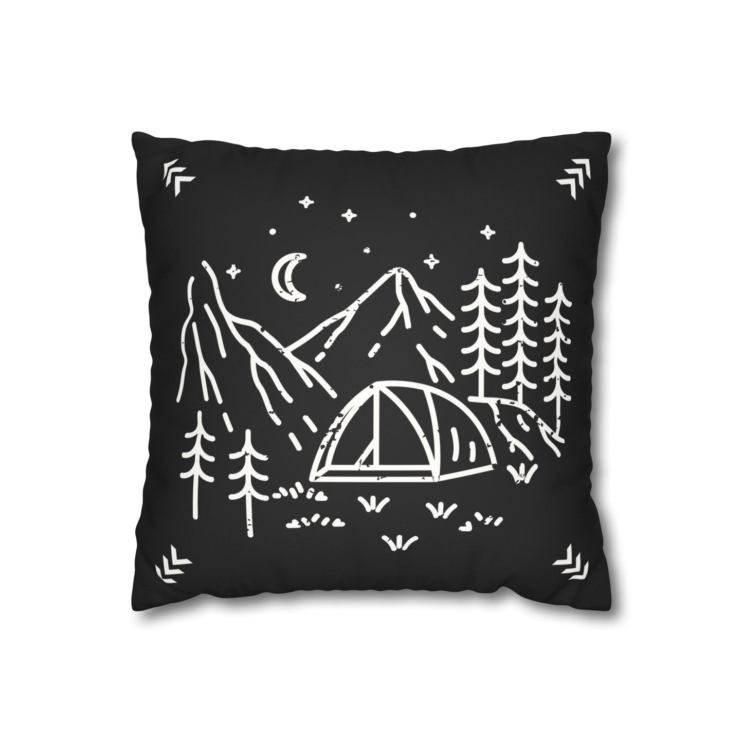 Adventure modern minimalist Pillow Home case Decor Decorative Pillow Case black pillow Cushion Cover Interior Decore Sofa Gift camping gift