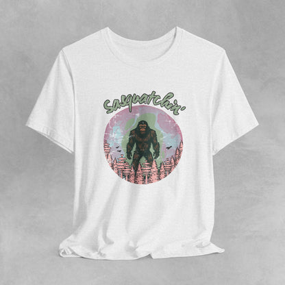 Bigfoot Sasquatch T Shirt Cryptid Vintage style shirt American folklore Weird Unique Cryptid Creature For Men Women Mythical Magical Graphic