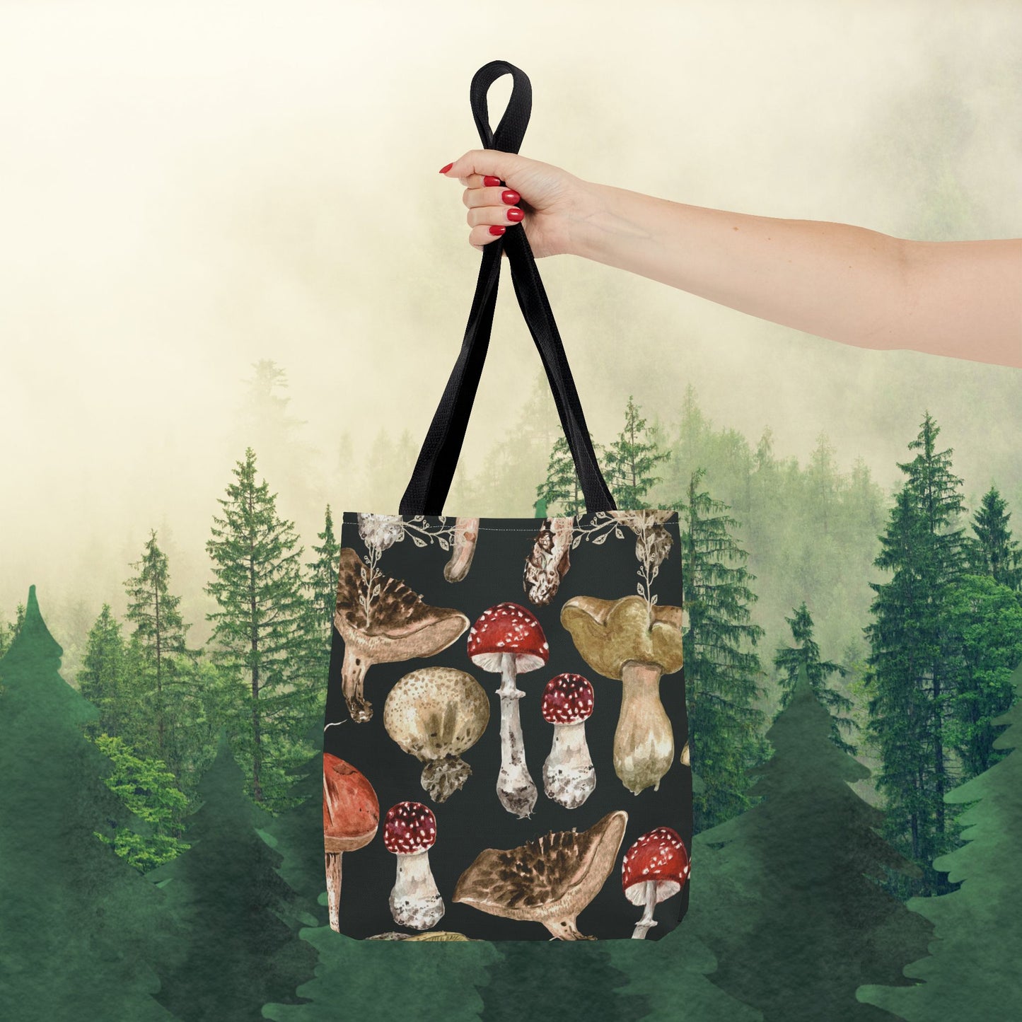 Fun-gi Delight Tote Bag: Carry Your Love for Mushrooms Everywhere!