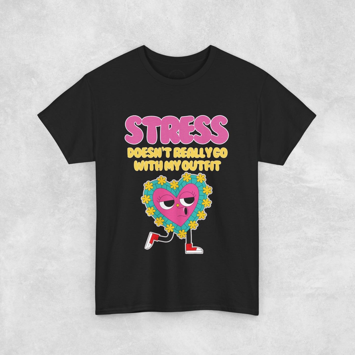 Vintage Stressed out funny meme, Stress shirt, Stress Gift Mental Health Mental Health Shirt Funny Shirt Funny Gift retro style shirt