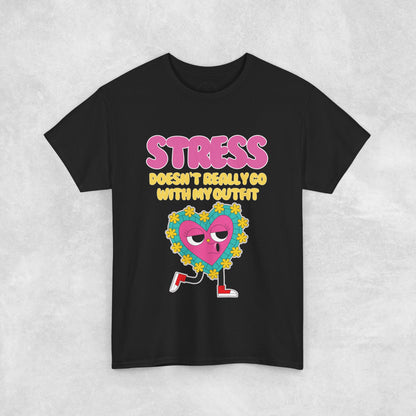 Vintage Stressed out funny meme, Stress shirt, Stress Gift Mental Health Mental Health Shirt Funny Shirt Funny Gift retro style shirt