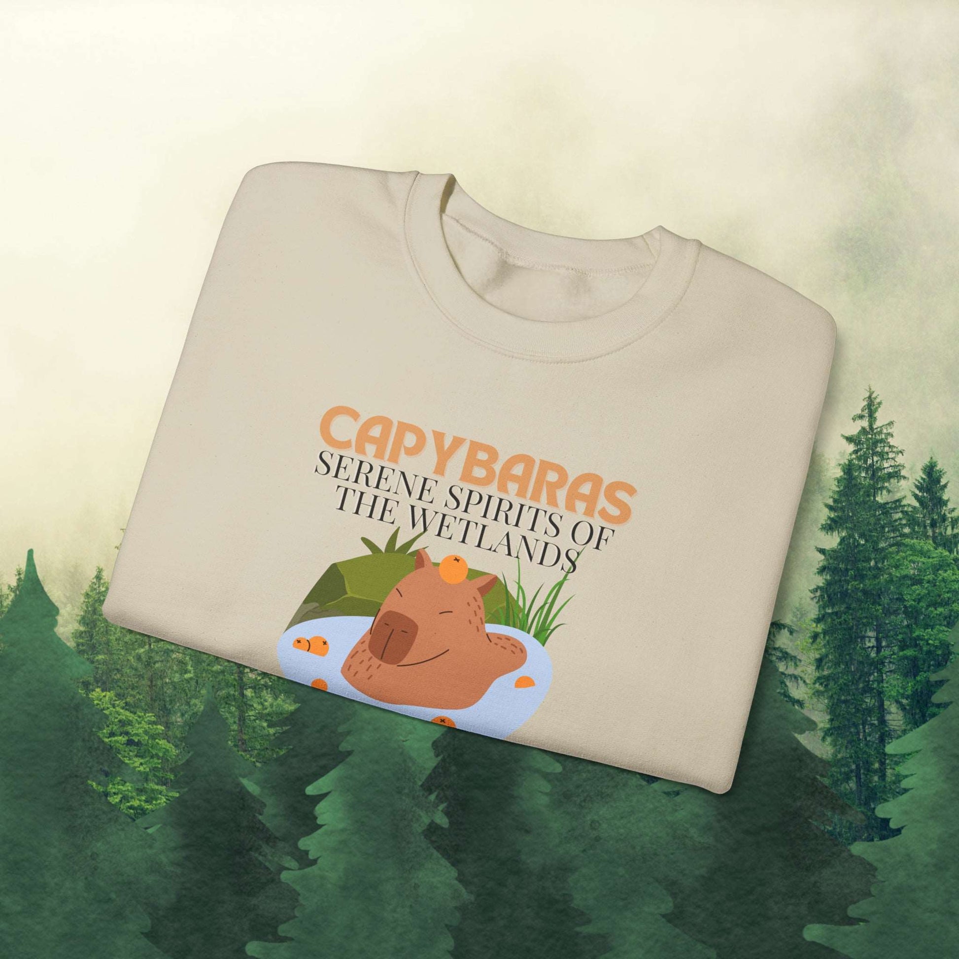 Capybara Crewneck Sweatshirt - Aurora Corner Shop