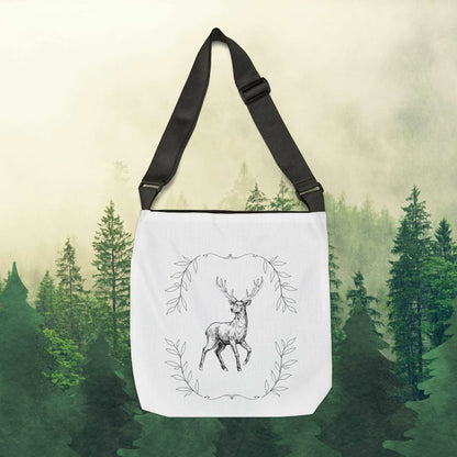 Oh deer Adjustable Tote Bag