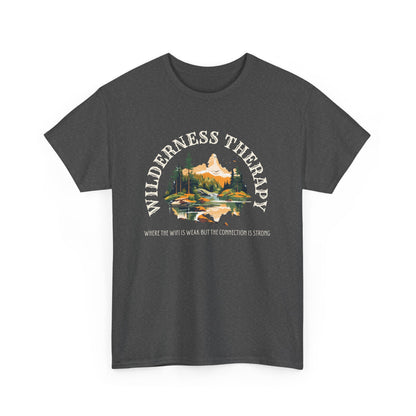 Wilderness Therapy Unisex Heavy Cotton Tee - Ourdoor tshirt - Nature inspired - camping shirt - hiking tshirt - gift for hiker