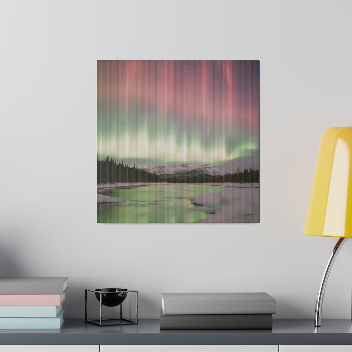 Aurora Borealis Matte Canvas