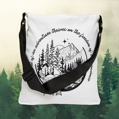 Copy of The soul of an adventurer Adjustable Tote Bag