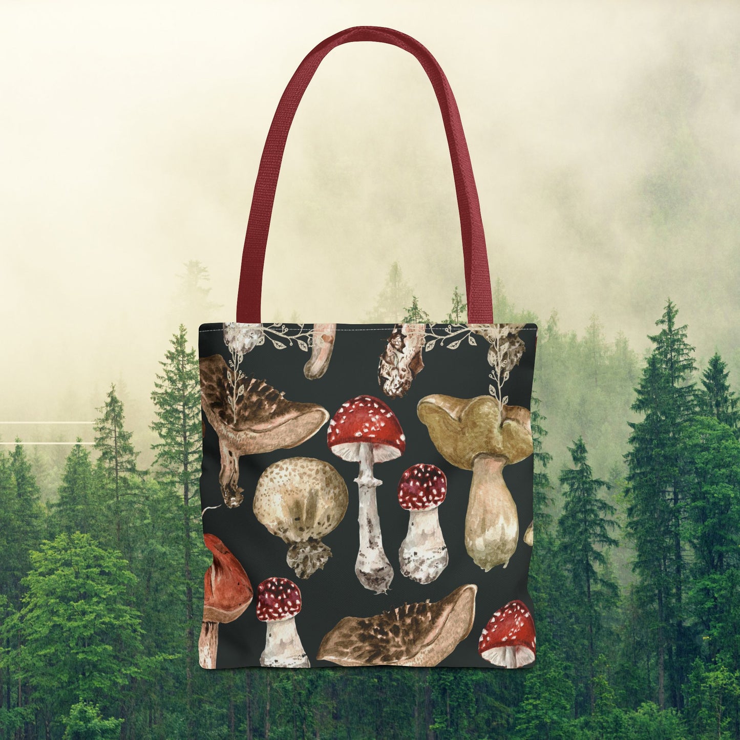 Fun-gi Delight Tote Bag: Carry Your Love for Mushrooms Everywhere!