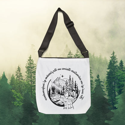 Copy of The soul of an adventurer Adjustable Tote Bag