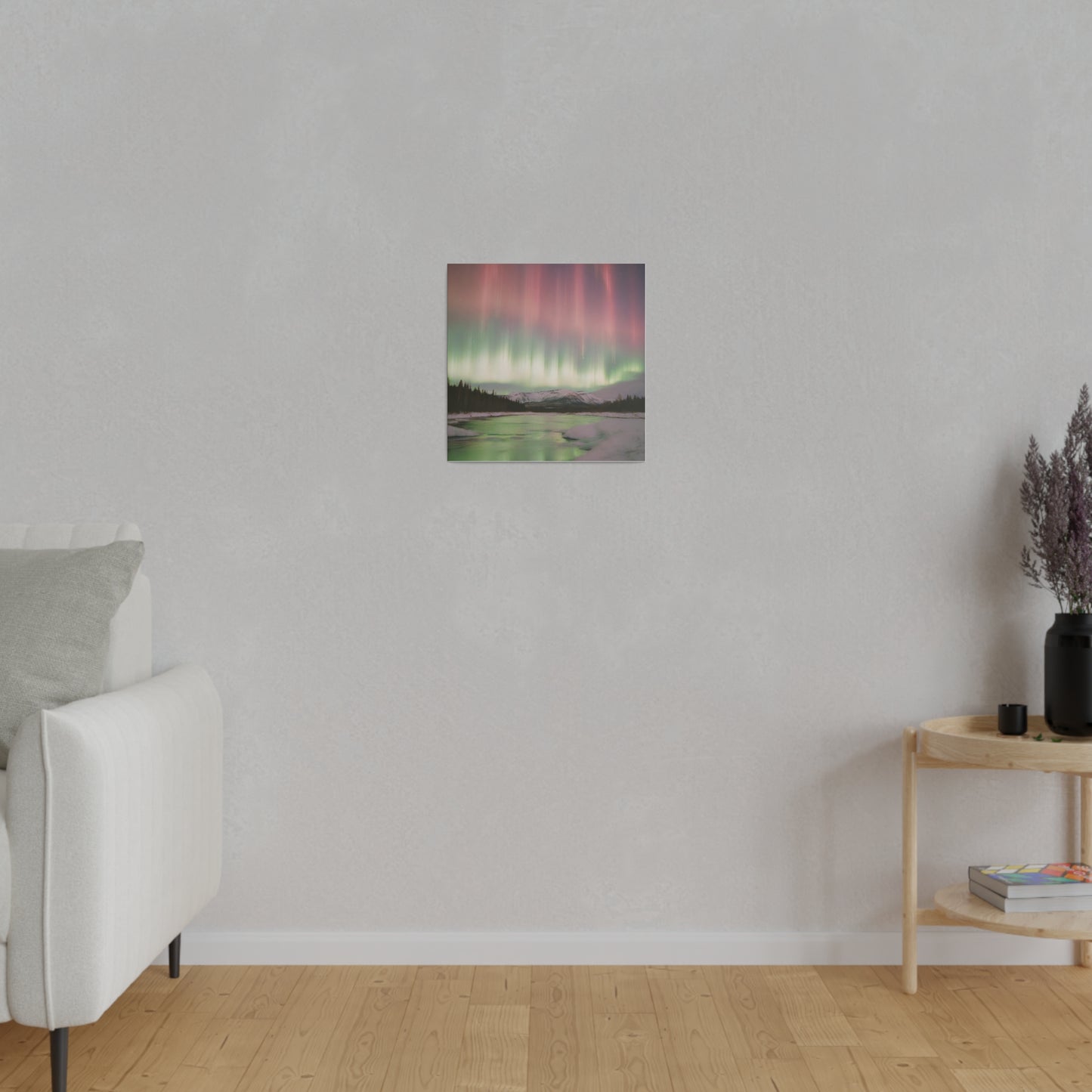 Aurora Borealis Matte Canvas