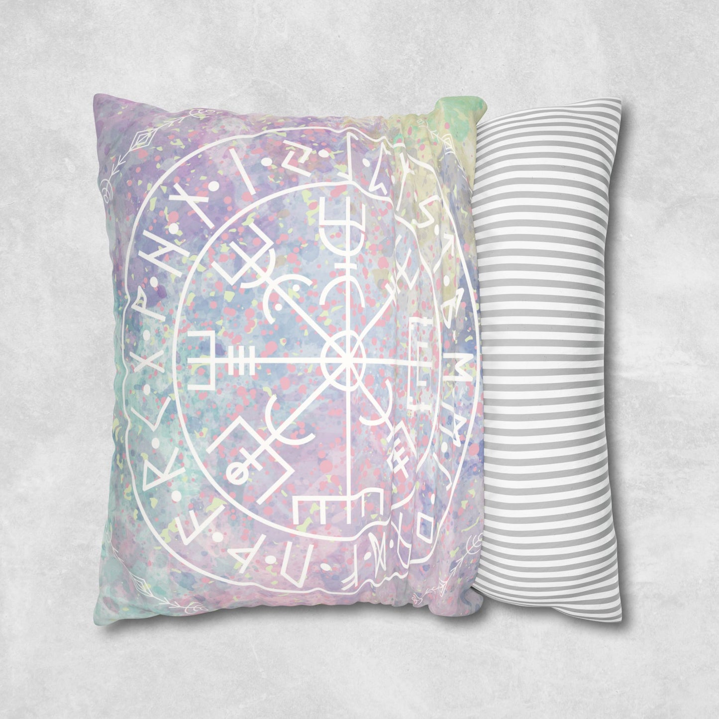 Copy of Nordic Tie Dye Square Pillow Case