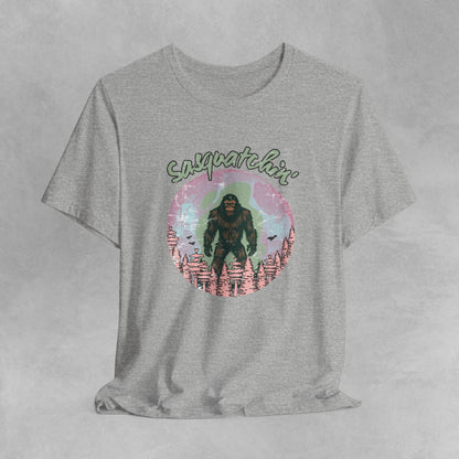 Bigfoot Sasquatch T Shirt Cryptid Vintage style shirt American folklore Weird Unique Cryptid Creature For Men Women Mythical Magical Graphic