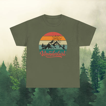 Wanderlust Unisex Heavy Cotton Tee