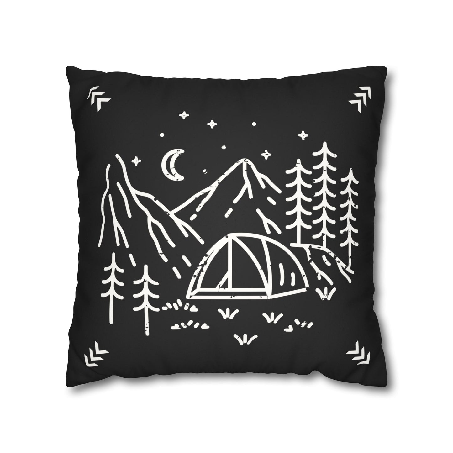 Adventure modern minimalist Pillow Home case Decor Decorative Pillow Case black pillow Cushion Cover Interior Decore Sofa Gift camping gift