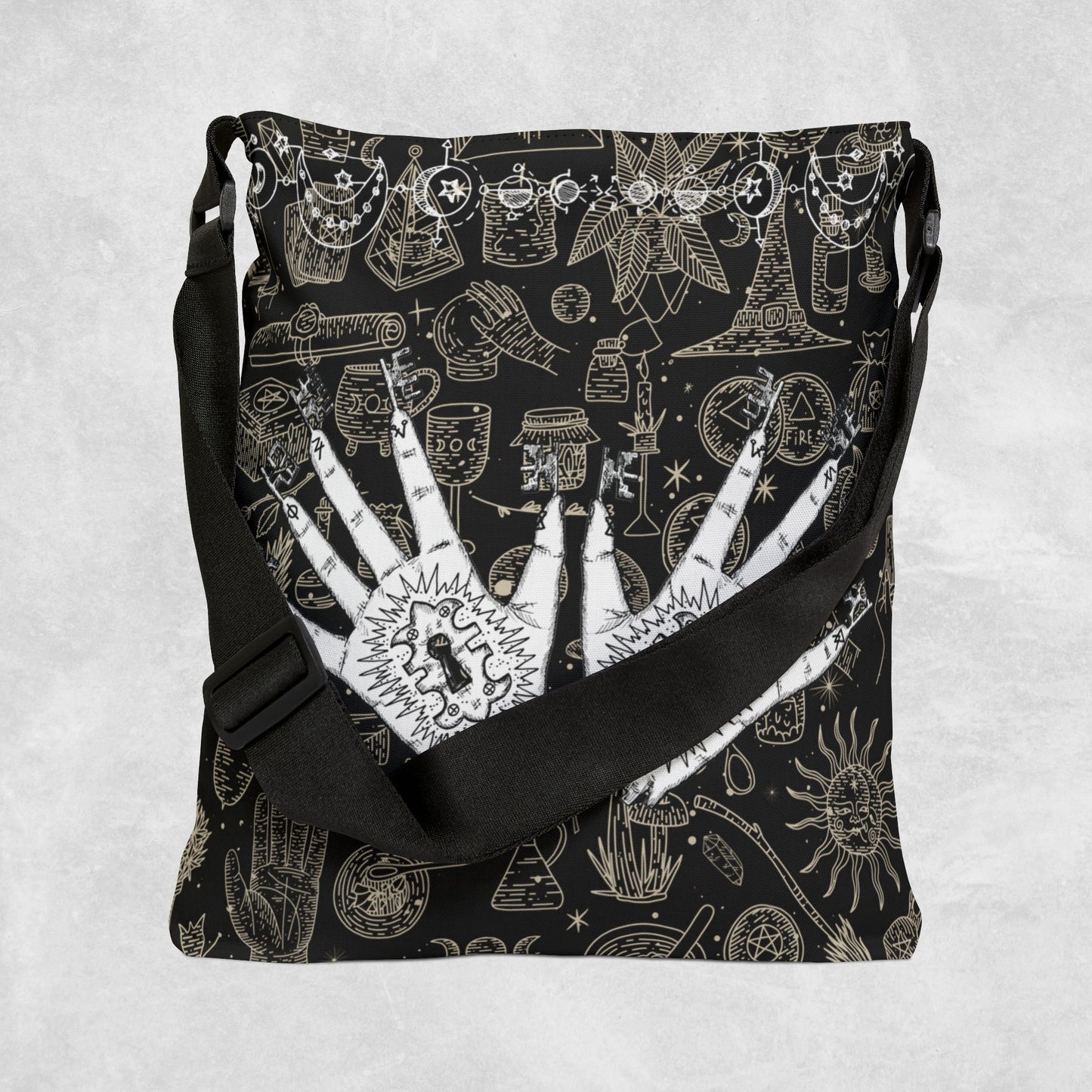 Witches Moody Tote bag - Adjustable strap