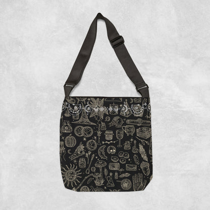 Witches Moody Tote bag - Adjustable strap