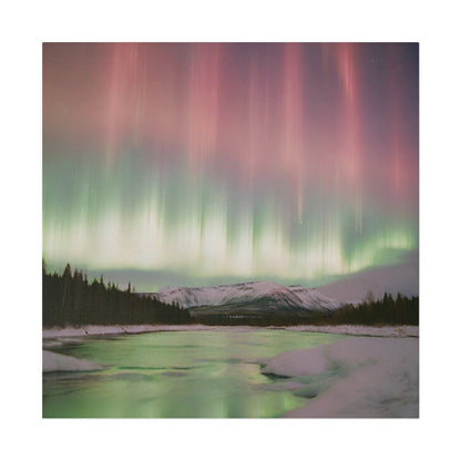 Aurora Borealis Matte Canvas