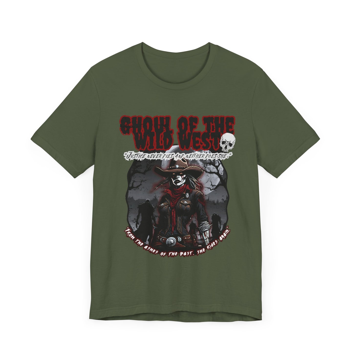 Ghoul t shirt - Weird Western Zombie Shirt, Halloween Skeleton Cowboy Shirt, Halloween T-Shirt,  Skeleton Zombie Shirt, Spooky Howdy Cowboy