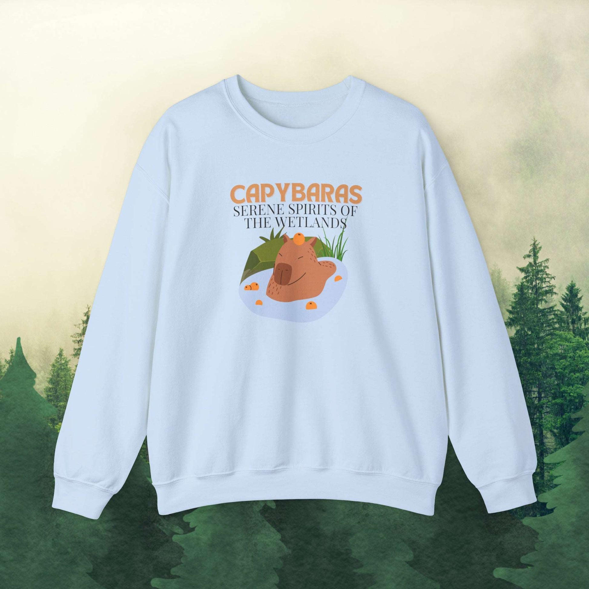 Capybara Crewneck Sweatshirt - Aurora Corner Shop