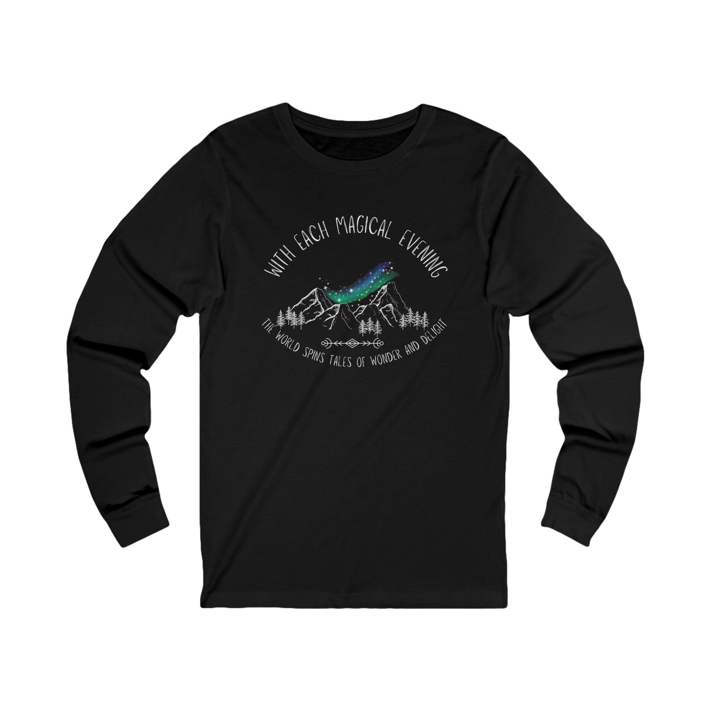 Magical Aurora Unisex Long Sleeve Tee