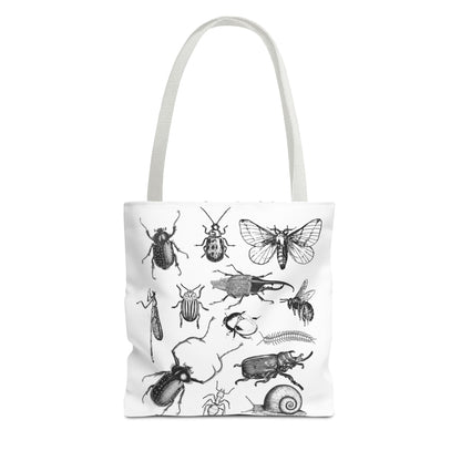 Vintage style Entomology Insects Tote bag