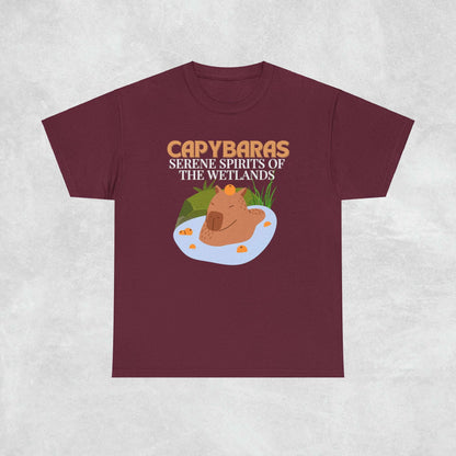 Capybara  Cotton Tee T-Shirt - unisex T-Shirt - Aurora Corner Shop