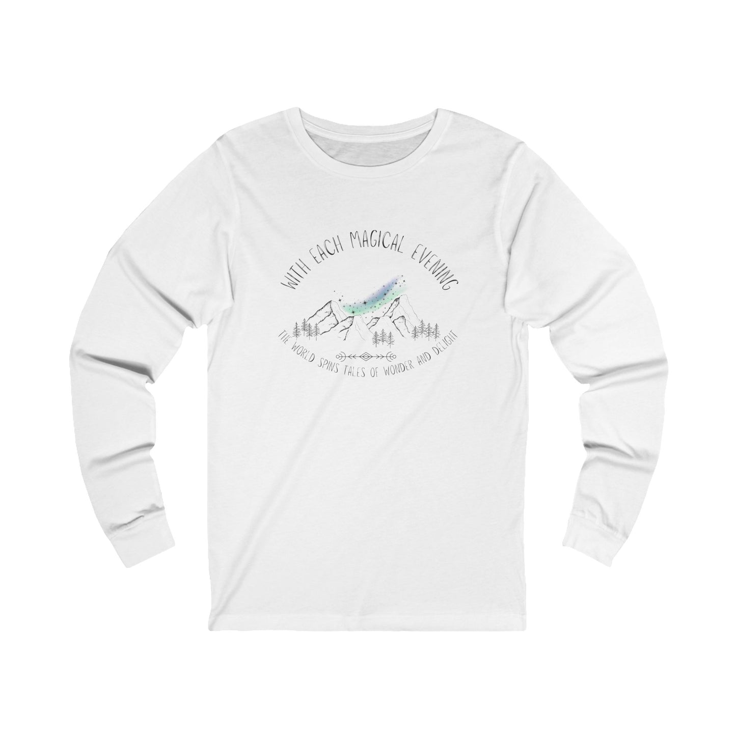 Magical Aurora Unisex Long Sleeve Tee