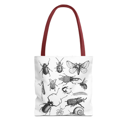 Vintage style Entomology Insects Tote bag